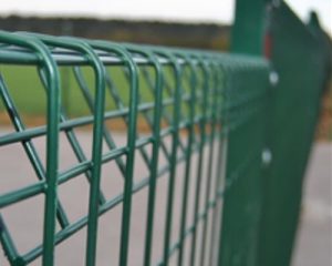 Rolltop perimeter security fencing systems
