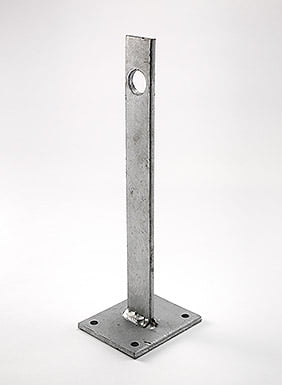 Base plated posts for Cordguard Anti Climb