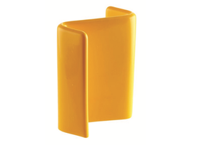 Yellow Rubber Post Protection Cap